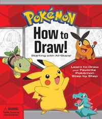 Pokemon How-to-Draw Kit: Starting with All-Stars!