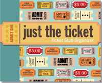 Peter Pauper Press - «Just the Ticket: Ticket Stub Organizer»