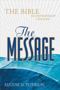 The Message: The Bible In Contemporary Language, Burgundy Bonded Leather