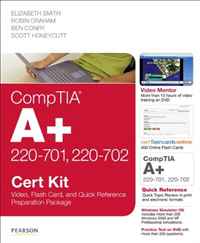 CompTIA A+ 220-701 and 220-702 Cert Kit: Video, Flash Card and Quick Reference Preparation Package (Video Mentor)