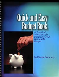 Quick and Easy Budget Book: A Practical Workbook for Balancing Your Household Budget
