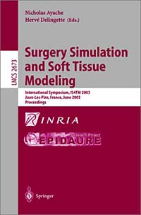 Surgery Simulation and Soft Tissue Modeling: International Symposium, Is4Tm 2003-Juan-Les-Pins, France, June 12-13, 2003, Proceedings (Lecture Notes in Computer Science, 2673)