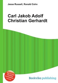 Carl Jakob Adolf Christian Gerhardt