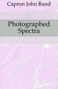 Photographed Spectra