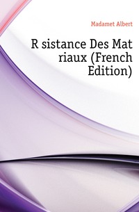 Resistance Des Materiaux (French Edition)