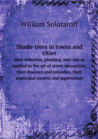 Shade-trees in towns and cities
