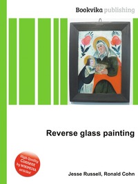 Reverse glass painting