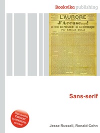 Jesse Russel - «Sans-serif»