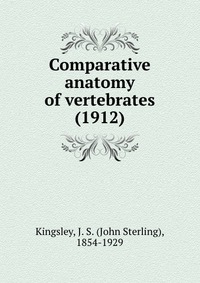 Comparative anatomy of vertebrates (1912)