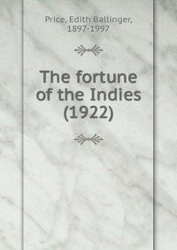The fortune of the Indies (1922)