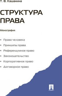 Т. В. Кашанина - «Структура права»
