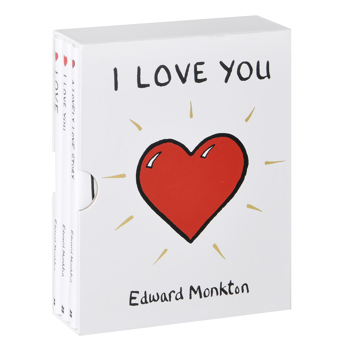 Edward Monkton - «I Love You (комплект из 3 книг)»