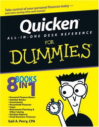 Quicken All-in-One Desk Reference For Dummies (For Dummies (Computer/Tech))