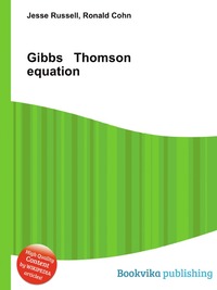 Gibbs Thomson equation