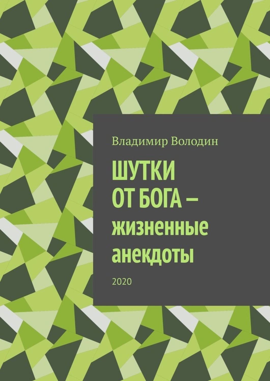Книга Владимир Володин Шутки от бога – жизненные анекдоты. 2020