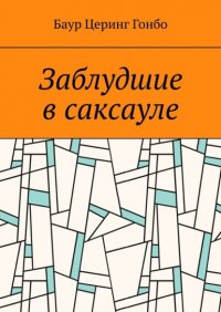 Книга Баур Церинг Гонбо Заблудшие в саксауле
