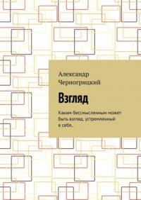 Книга Александр Черногрицкий Взгляд. Каким бессмысленным может быть взгляд, устремленный в себя..