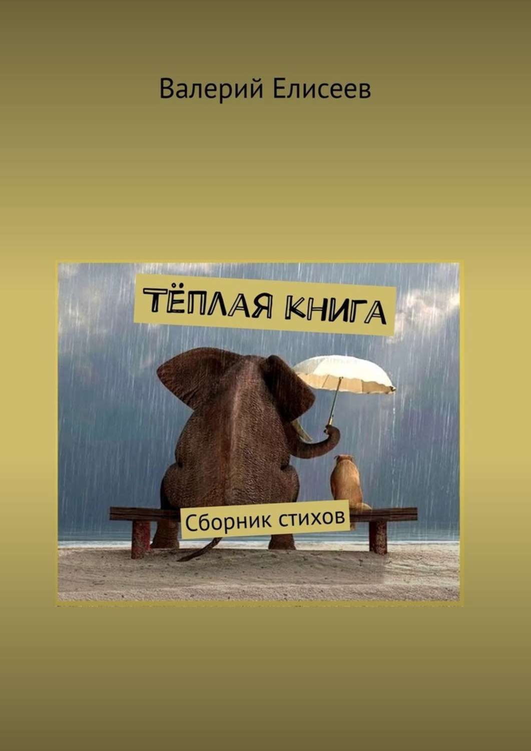 Книга Валерий Елисеев Тёплая книга. Сборник стихов