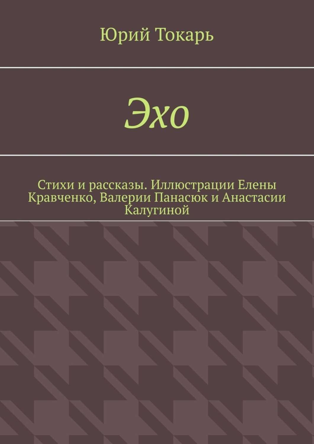Книга Юрий Токарь Эхо. Стихи и рассказы. Иллюстрации Елены Кравченко, Валерии Панасюк и Анастасии Калугиной