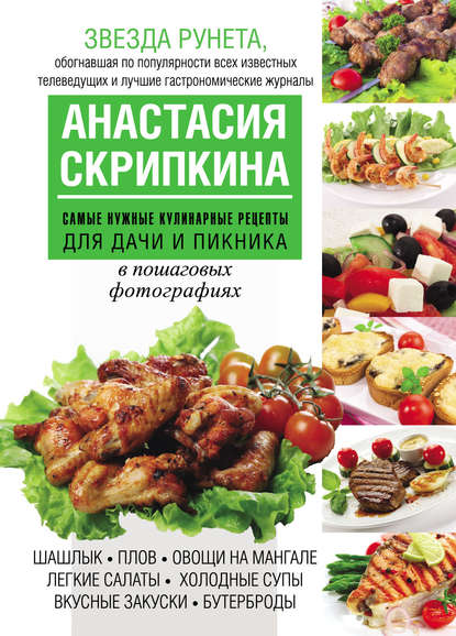 Книга Анастасия Скрипкина, Анастасия Юрьевна Скрипкина Самые нужные кулинарные рецепты для дачи и пикника