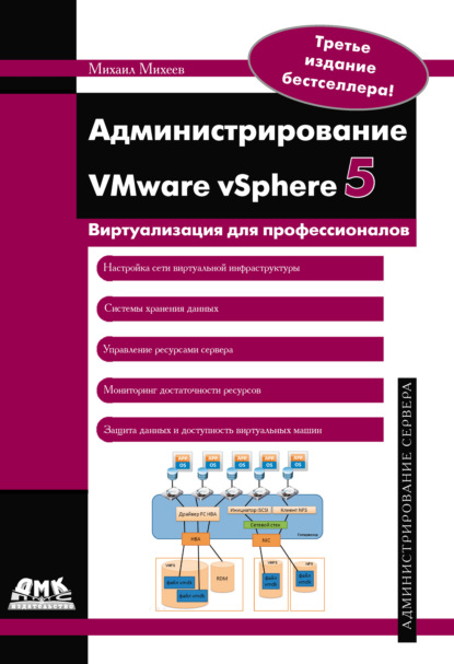 Книга Михаил Олегович Михеев Администрирование VMware vSphere 5