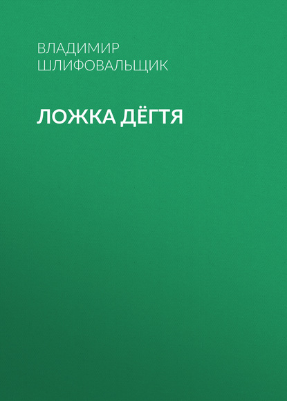 Книга Владимир Шлифовальщик Ложка дёгтя