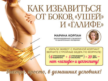 Книга Марина Корпан Как избавиться от боков, «ушей» и «галифе»