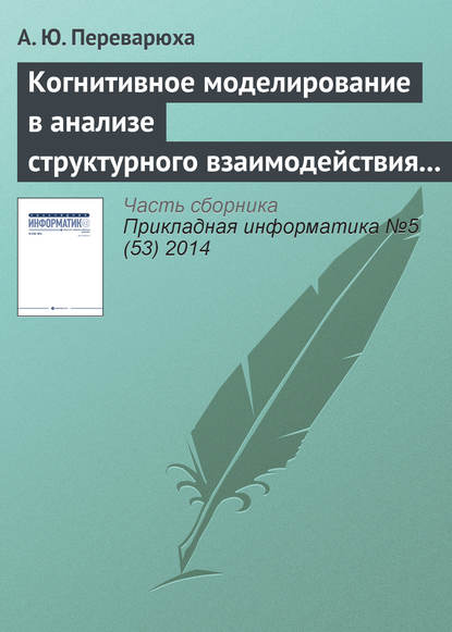Книга А. Ю. Переварюха Когнитивное моделирование в анализе структурного взаимодействия экологических процессов Северного Каспия