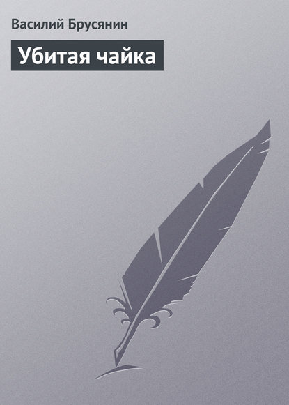 Книга Василий Васильевич Брусянин, Василий Брусянин Убитая чайка