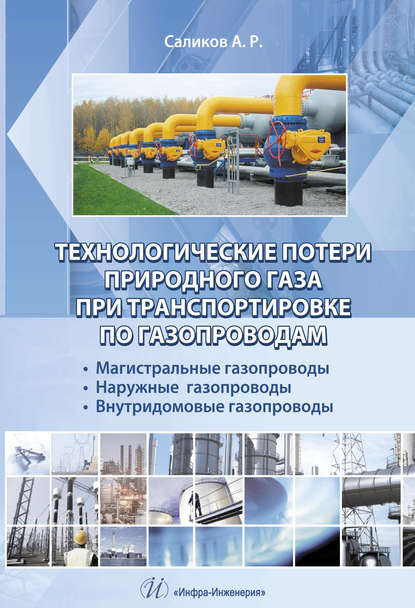 Книга А. Р. Саликов, Анатолий Раисович Саликов Технологические потери природного газа при транспортировке по газопроводам
