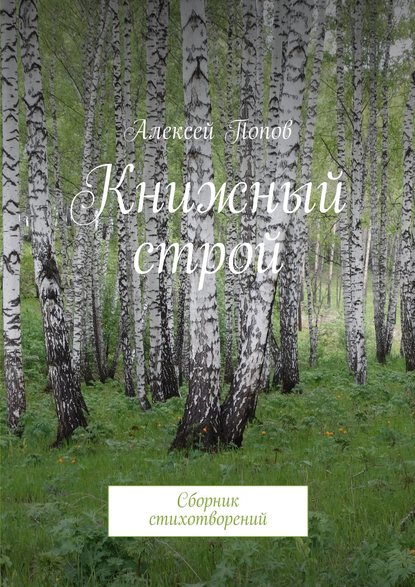 Книга Алексей Викторович Попов Книжный строй. Сборник стихотворений