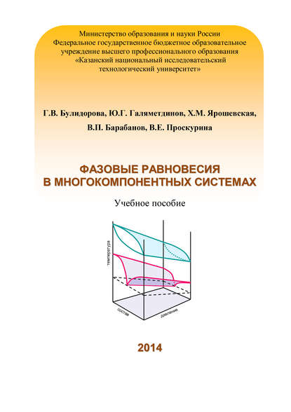 Книга Х. М. Ярошевская, Ю. Г. Галяметдинов, В. П. Барабанов, Г. В. Булидорова, В. Е. Проскурина Фазовые равновесия в многокомпонентных системах