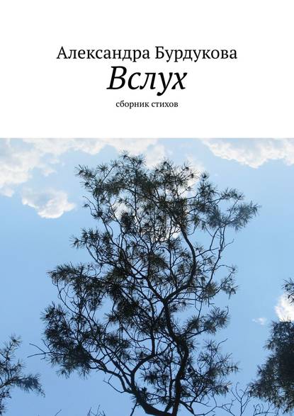 Книга Александра Бурдукова Вслух. Сборник стихов