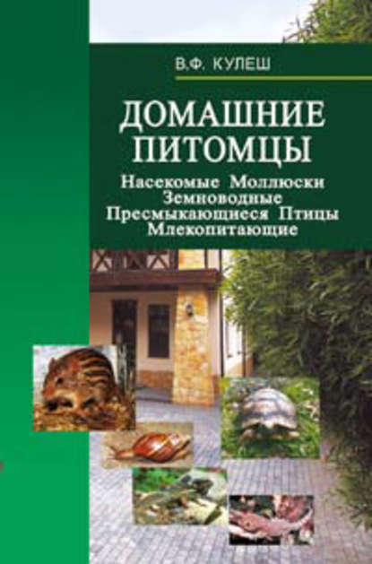 Книга В. Ф. Кулеш, Виктор Федорович Кулеш Домашние питомцы: Насекомые. Моллюски. Земноводные. Пресмыкающиеся. Птицы. Млекопитающие