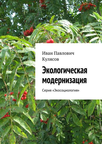 Книга Иван Павлович Кулясов Экологическая модернизация. Серия «Экосоциология»