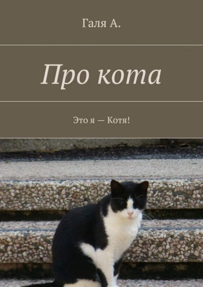Книга  Галя А., Галя А. Про кота. Это я – Котя!