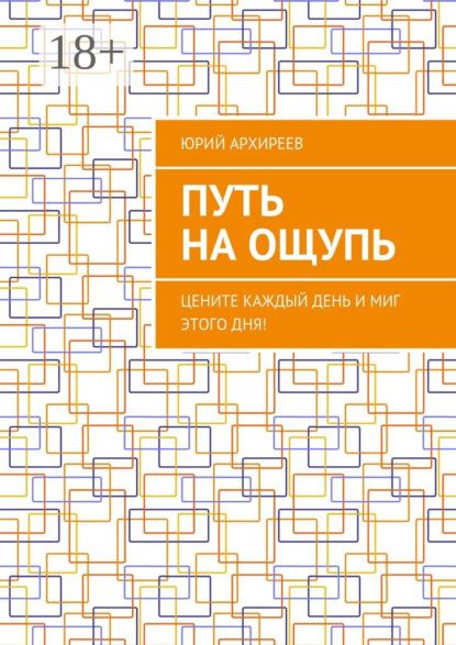 Книга Юрий Викторович Архиреев Путь на ощупь. Цените каждый день и миг этого дня!