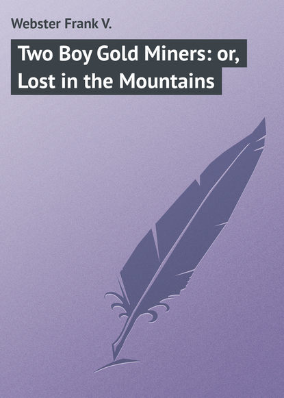 Книга Frank Webster, Webster Frank V. Two Boy Gold Miners: or, Lost in the Mountains