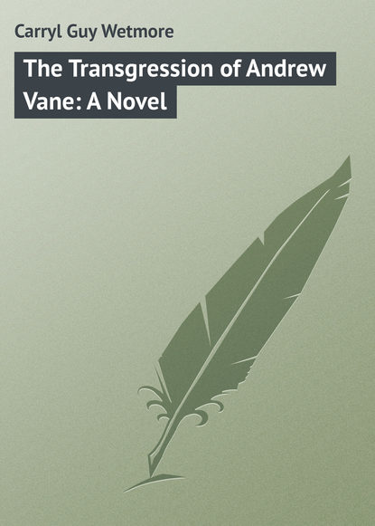 Книга Guy Carryl, Carryl Guy Wetmore The Transgression of Andrew Vane: A Novel