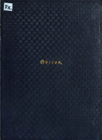 Книга Карл Мария фон Вебер,  ЦГПБ, Карл Мария Вебер Oberon