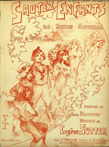 Книга  ЦГПБ, Эжен Зуттер Sautez Enfants