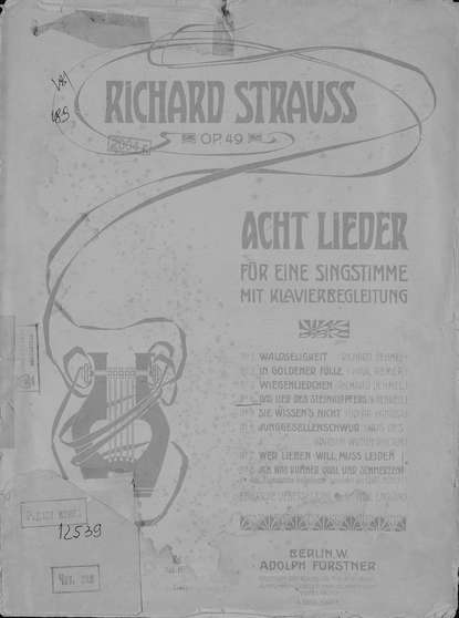Книга Рихард Штраус,  ЦГПБ Das Lied des Steinklopfers
