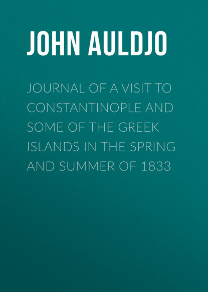 Книга John Auldjo, Auldjo John Journal of a Visit to Constantinople and Some of the Greek Islands in the Spring and Summer of 1833