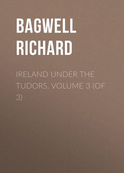 Книга Bagwell Richard, Richard Bagwell Ireland under the Tudors. Volume 3 (of 3)