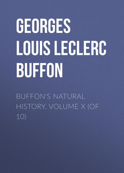 Книга Georges Louis Leclerc Buffon, Comte de Buffon Georges Louis Leclerc Buffon's Natural History. Volume X (of 10)