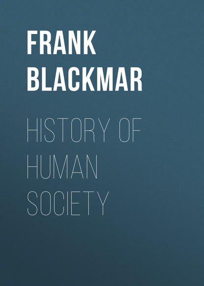 Книга Frank Wilson Blackmar, Frank Blackmar History of Human Society