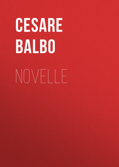 Книга Cesare Balbo, Balbo Cesare Novelle