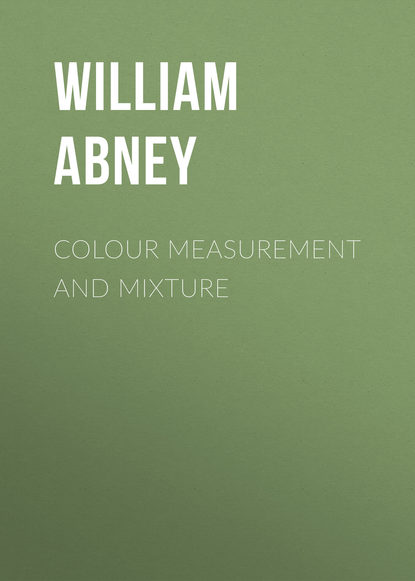 Книга William Abney, Abney William de Wiveleslie Sir Colour Measurement and Mixture