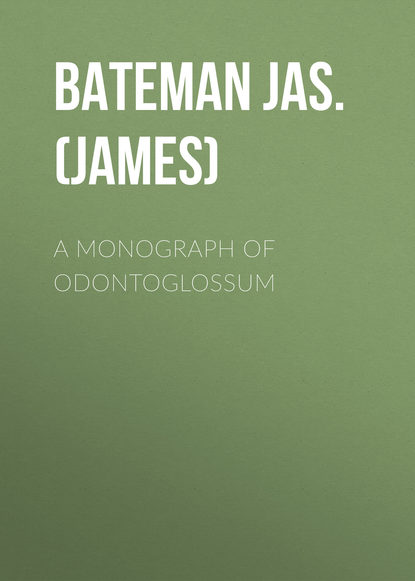 Книга Jas. (James) Bateman, Bateman Jas. (James) A Monograph of Odontoglossum