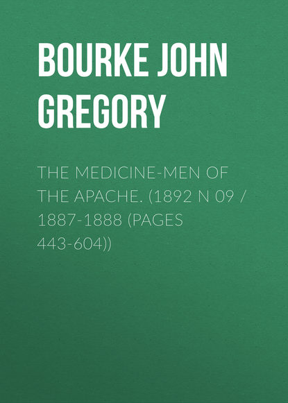 Книга Bourke John Gregory, John Bourke The Medicine-Men of the Apache. (1892 N 09 / 1887-1888 (pages 443-604))